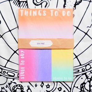 🎁 FREE w/ Bundle - Colorful List Pad